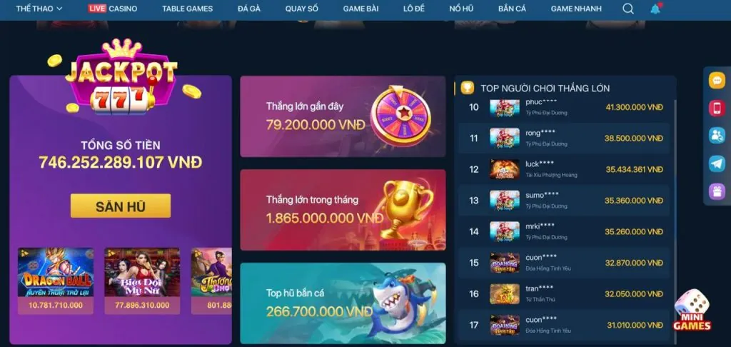 Sự Kiện Đua Top Nổ Hũ
